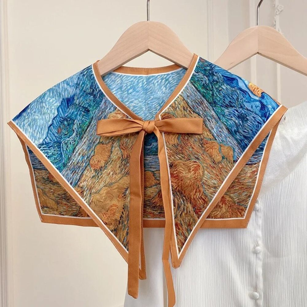 Floral Pattern Shirt Fake Coll - Blouse Off Shoulder recension och pris