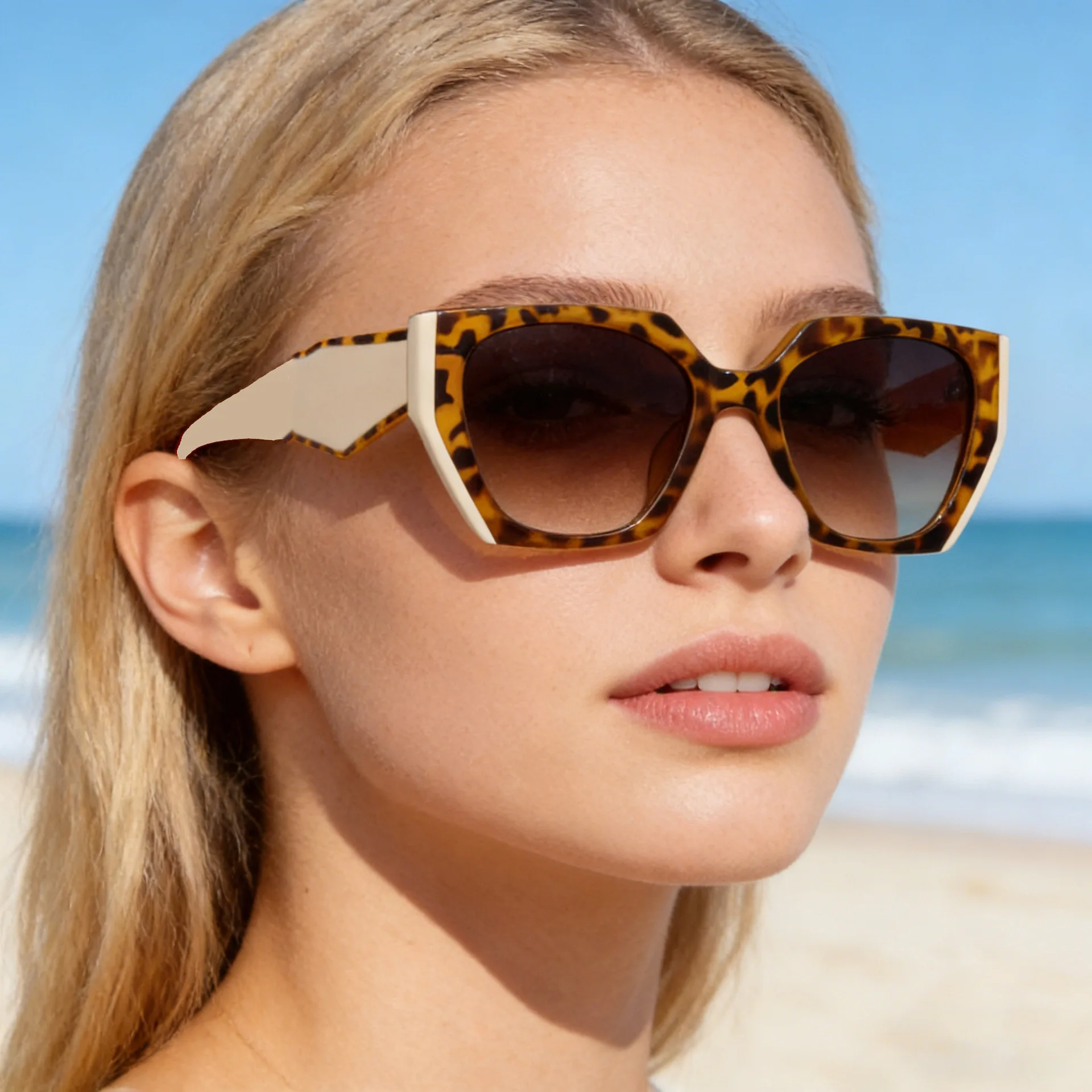 2026 New Full Frame Cat Eye Su - Sunglasses Cat Eye recension och pris