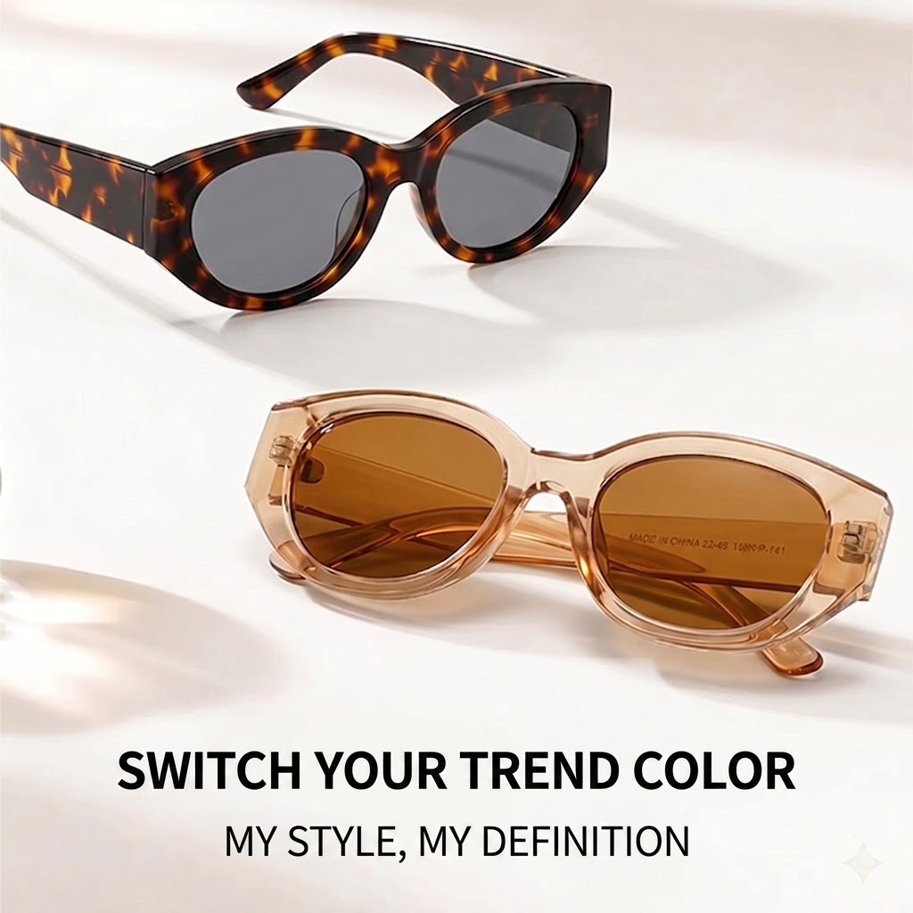 Women Men Classic Cat-Eye Pola - Sunglasses Cat Eye recension och pris